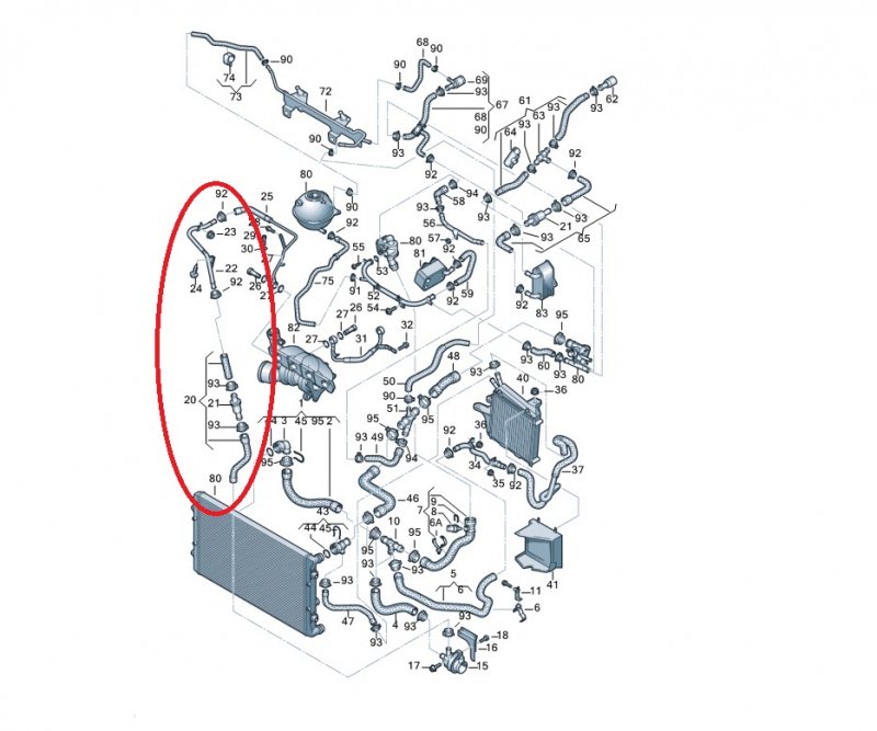 Патрубок системы охлаждения, 540 рублей, Красноярск