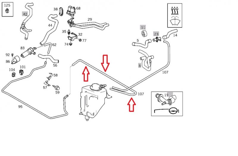 Патрубок обогрева бачка омывателя, 340 рублей, Красноярск