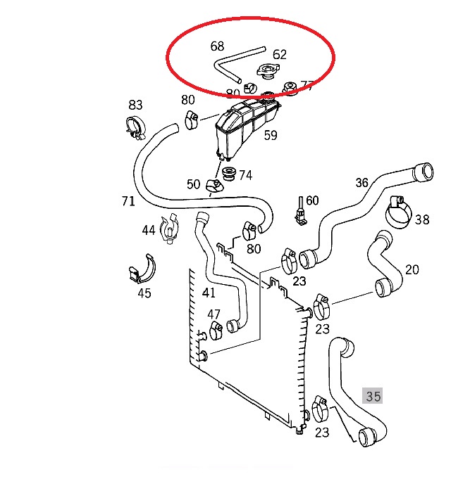 патрубок расширительного бачка, 210 рублей, Красноярск