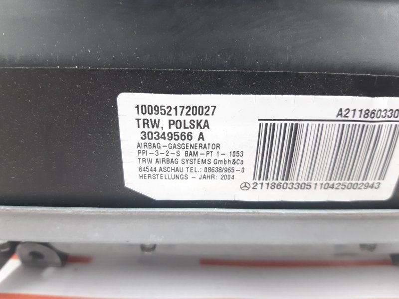 Подушка безопасности пассажирская, 930 рублей, Красноярск