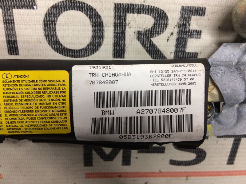 Подушка безопасности боковая (потолочная), 630 рублей, Красноярск