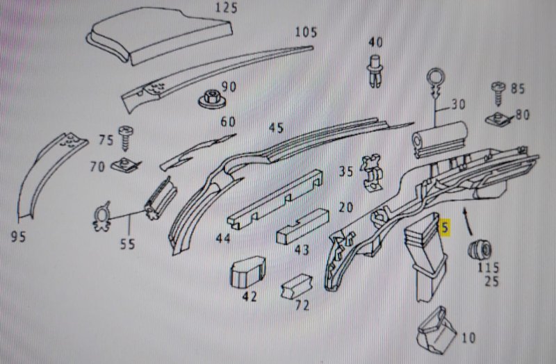воздухозаборник, 210 рублей, Красноярск