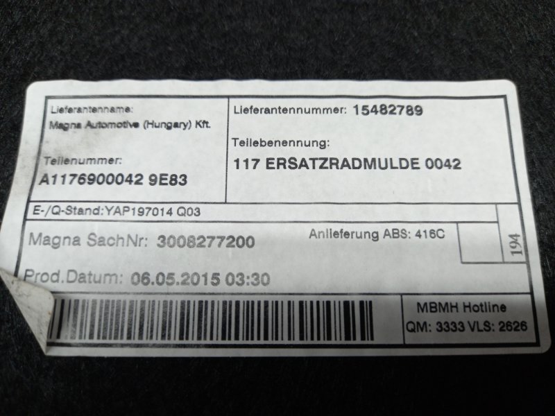 пол багажника, 1780 рублей, Красноярск