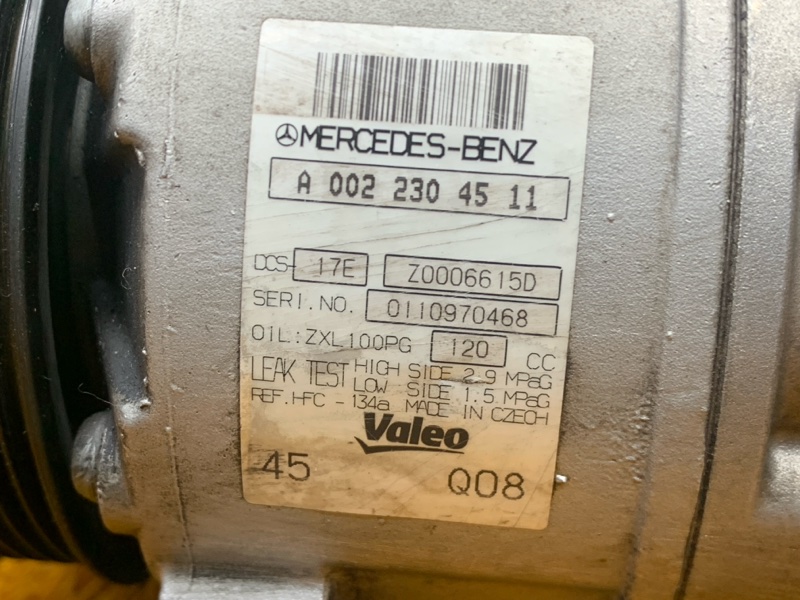 компрессор кондиционера, 12950 рублей, Красноярск