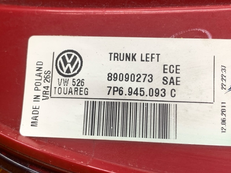 Фонарь крышки багажника, 2990 рублей, Красноярск