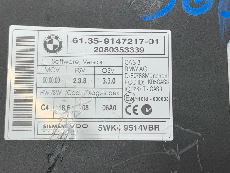 Блок управления CAS, 1600 рублей, Красноярск