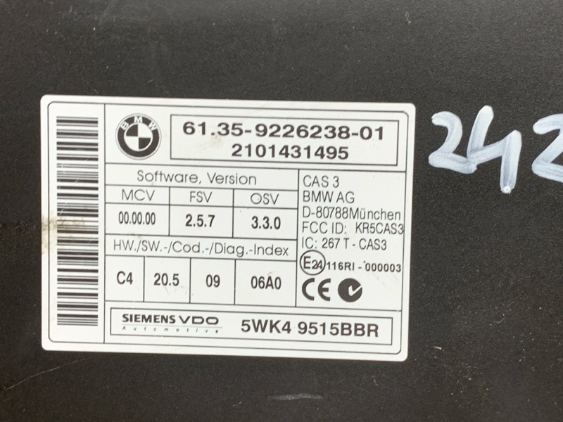 Блок управления CAS, 1180 рублей, Красноярск