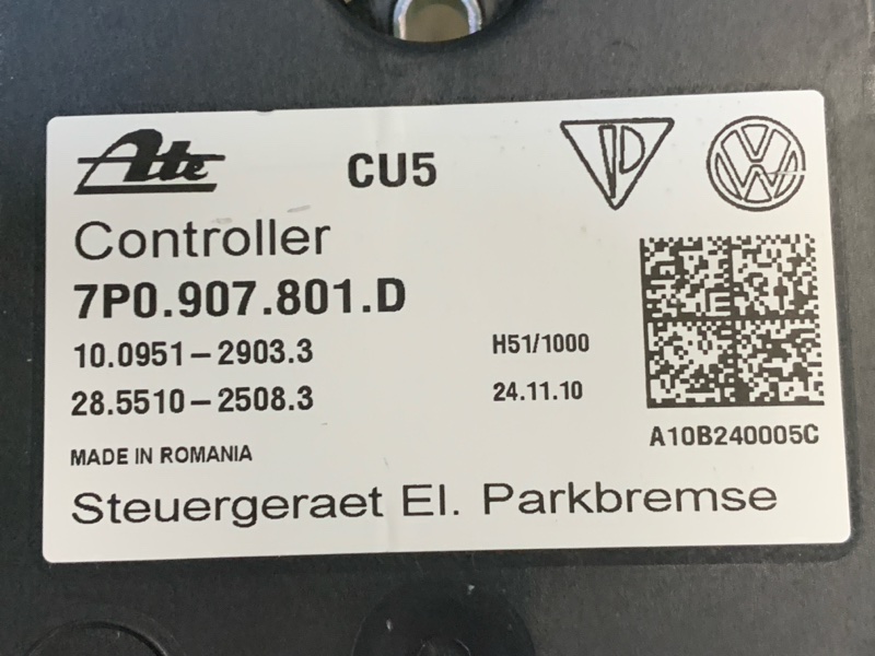 Блок управления стояночным тормозом, 1900 рублей, Красноярск