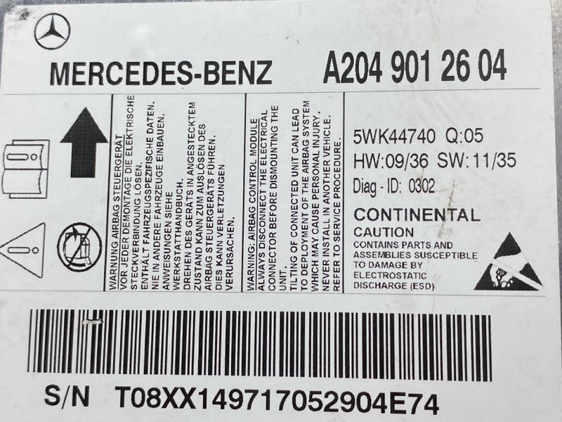 Блок управления Airbag, 600 рублей, Красноярск