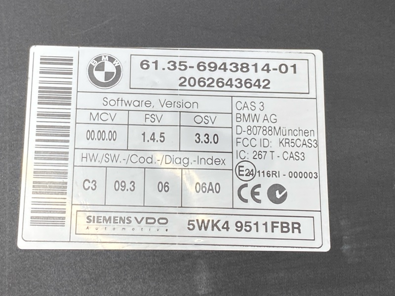 Блок управления CAS, 1200 рублей, Красноярск