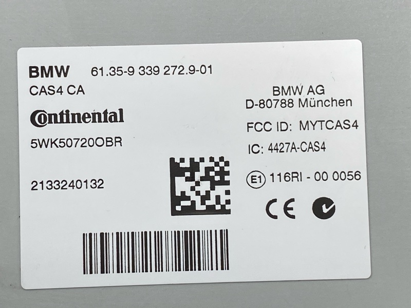 Блок управления CAS, 1500 рублей, Красноярск