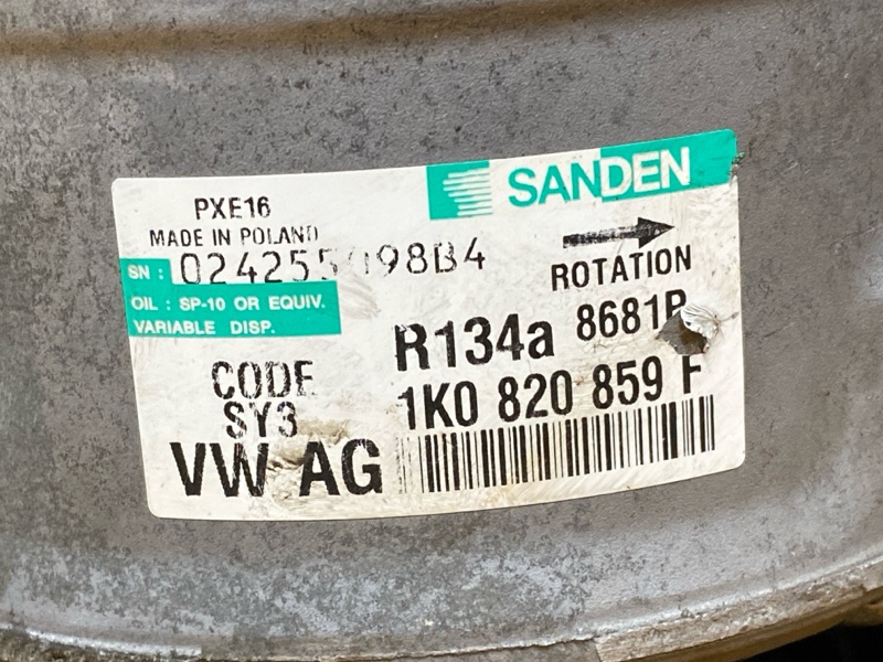 компрессор кондиционера, 15000 рублей, Красноярск