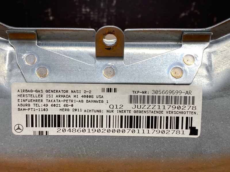 Подушка безопасности водителя, 1000 рублей, Красноярск