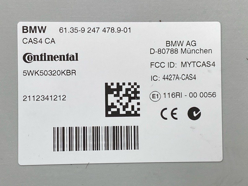 Блок управления CAS, 5500 рублей, Красноярск