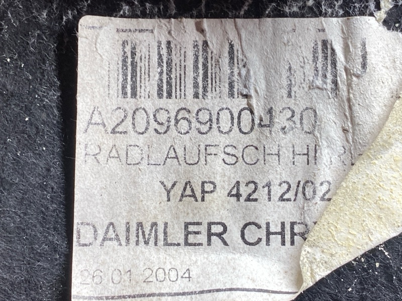 подкрылок, 1000 рублей, Красноярск