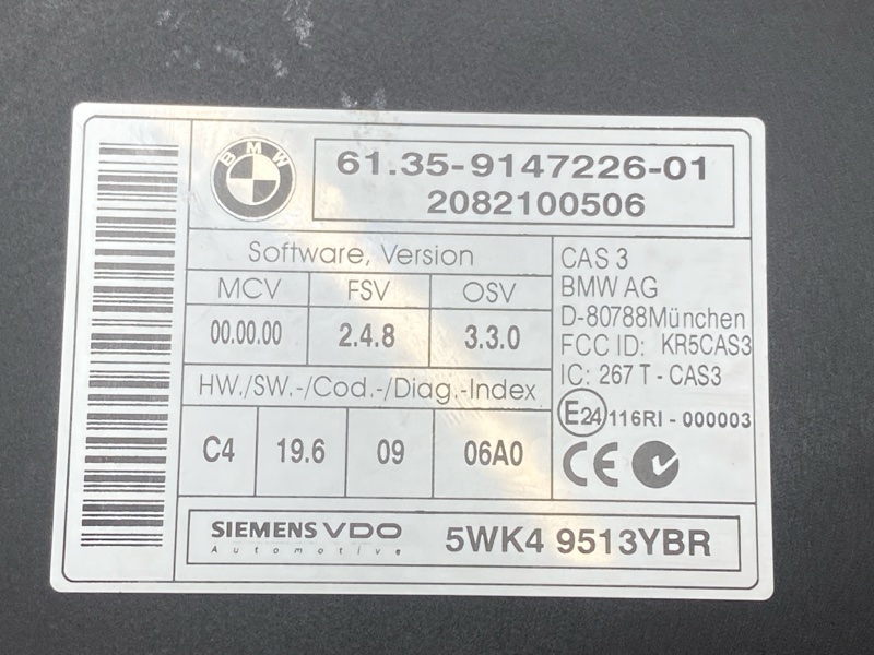 Блок управления CAS, 1200 рублей, Красноярск