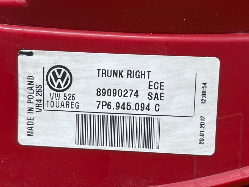 Фонарь крышки багажника, 3000 рублей, Красноярск