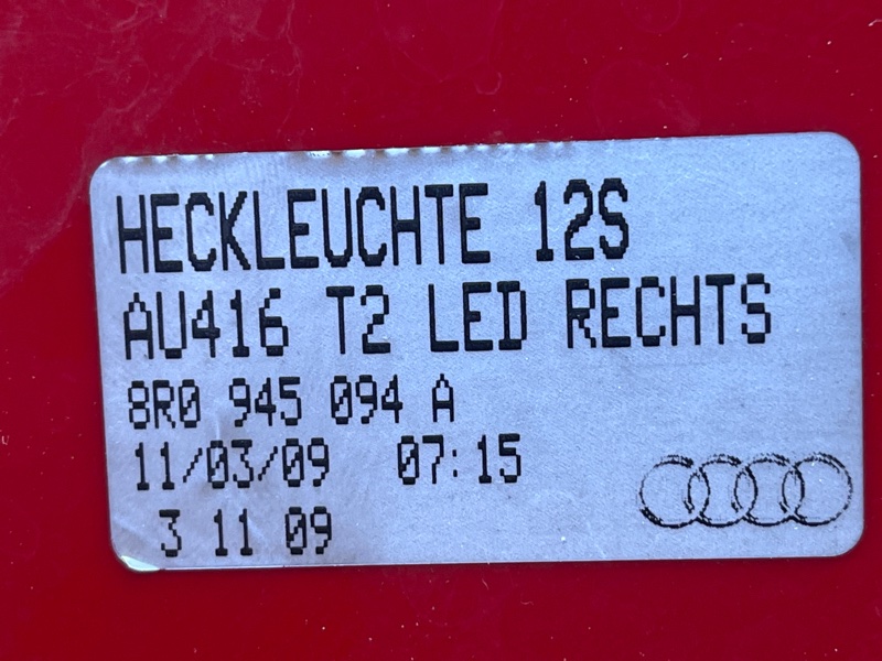 Фонарь задний, 9000 рублей, Красноярск