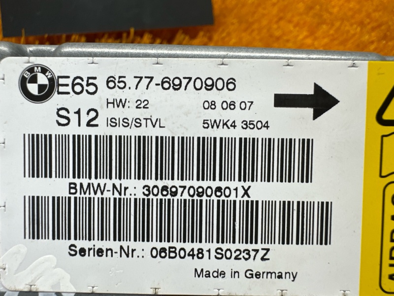 Датчик airbag ( удара), 300 рублей, Красноярск