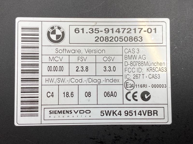 Блок управления CAS, 1600 рублей, Красноярск