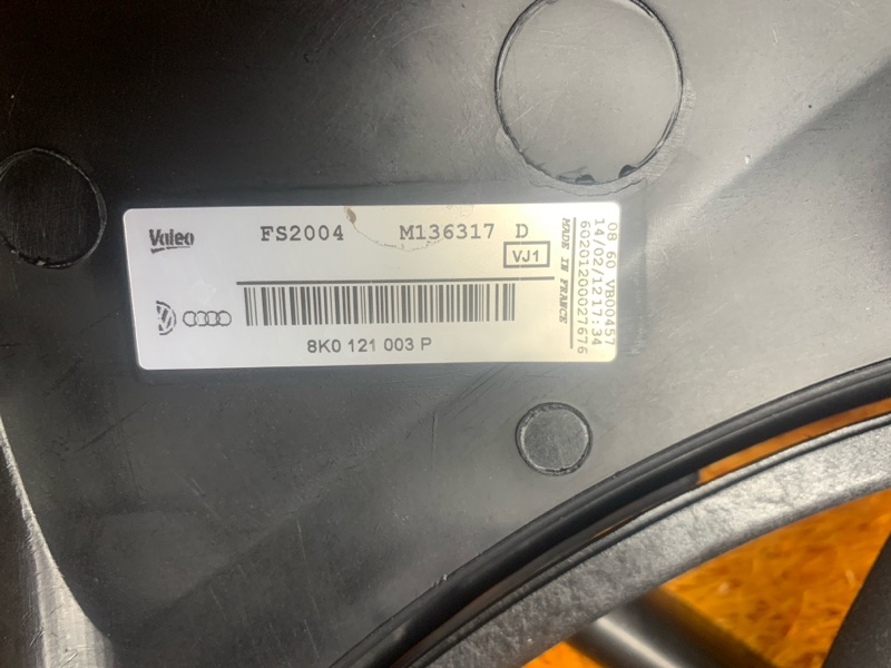 Вентилятор радиатора, 8000 рублей, Красноярск