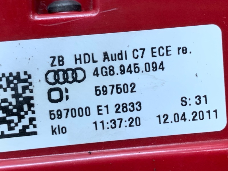 Фонарь крышки багажника, 4000 рублей, Красноярск