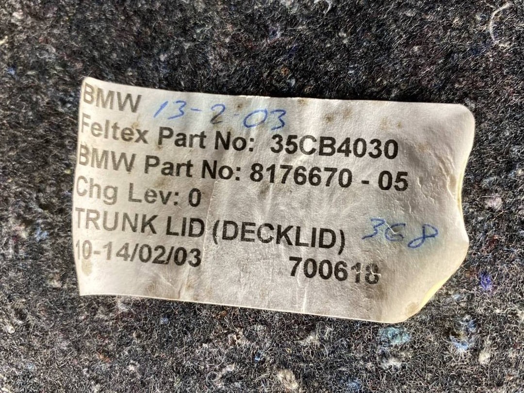 Обшивка крышки багажника, 744 рублей, Красноярск