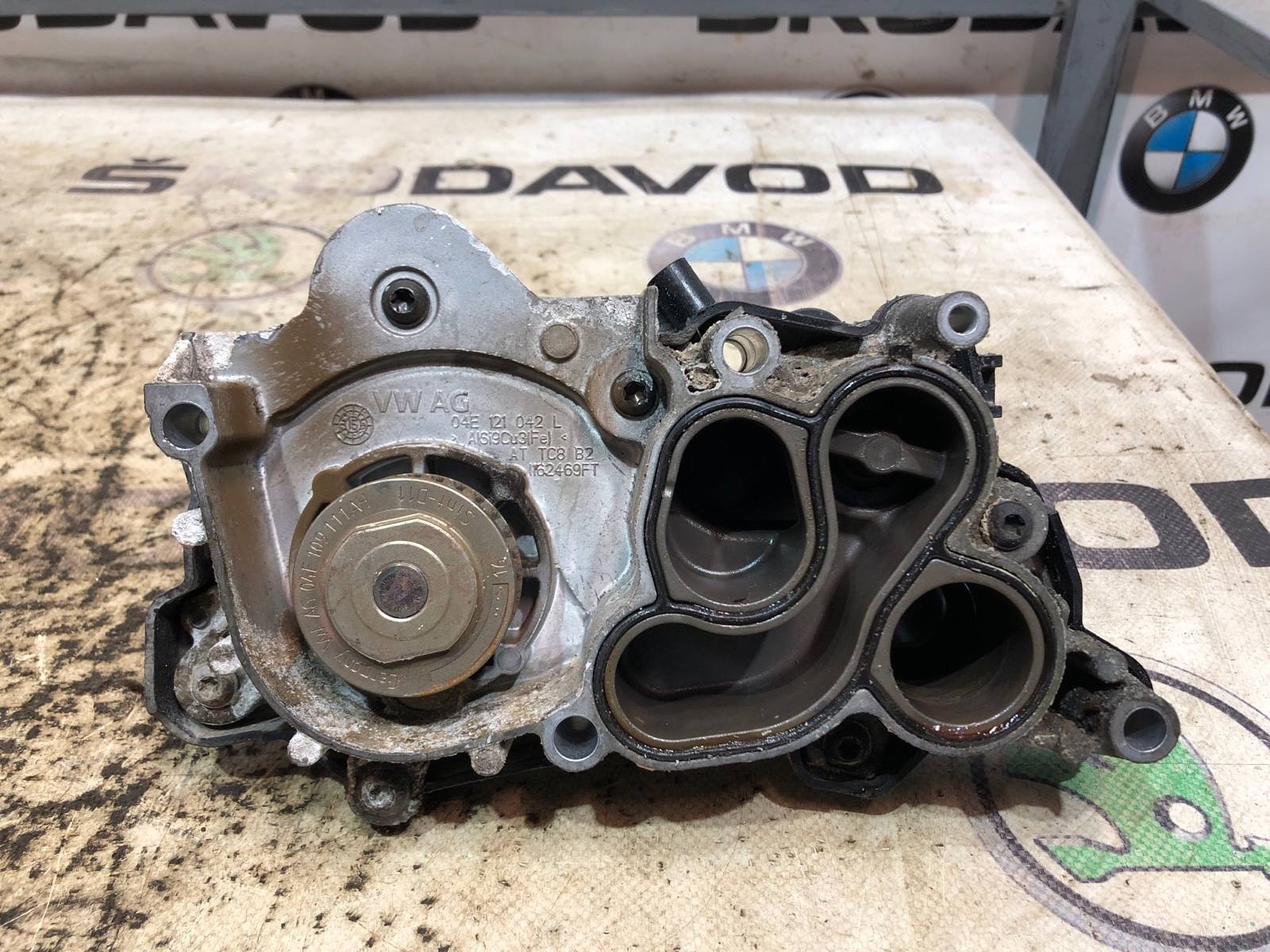 Водяная помпа в сборе с термостатом, 2500 рублей, Москва