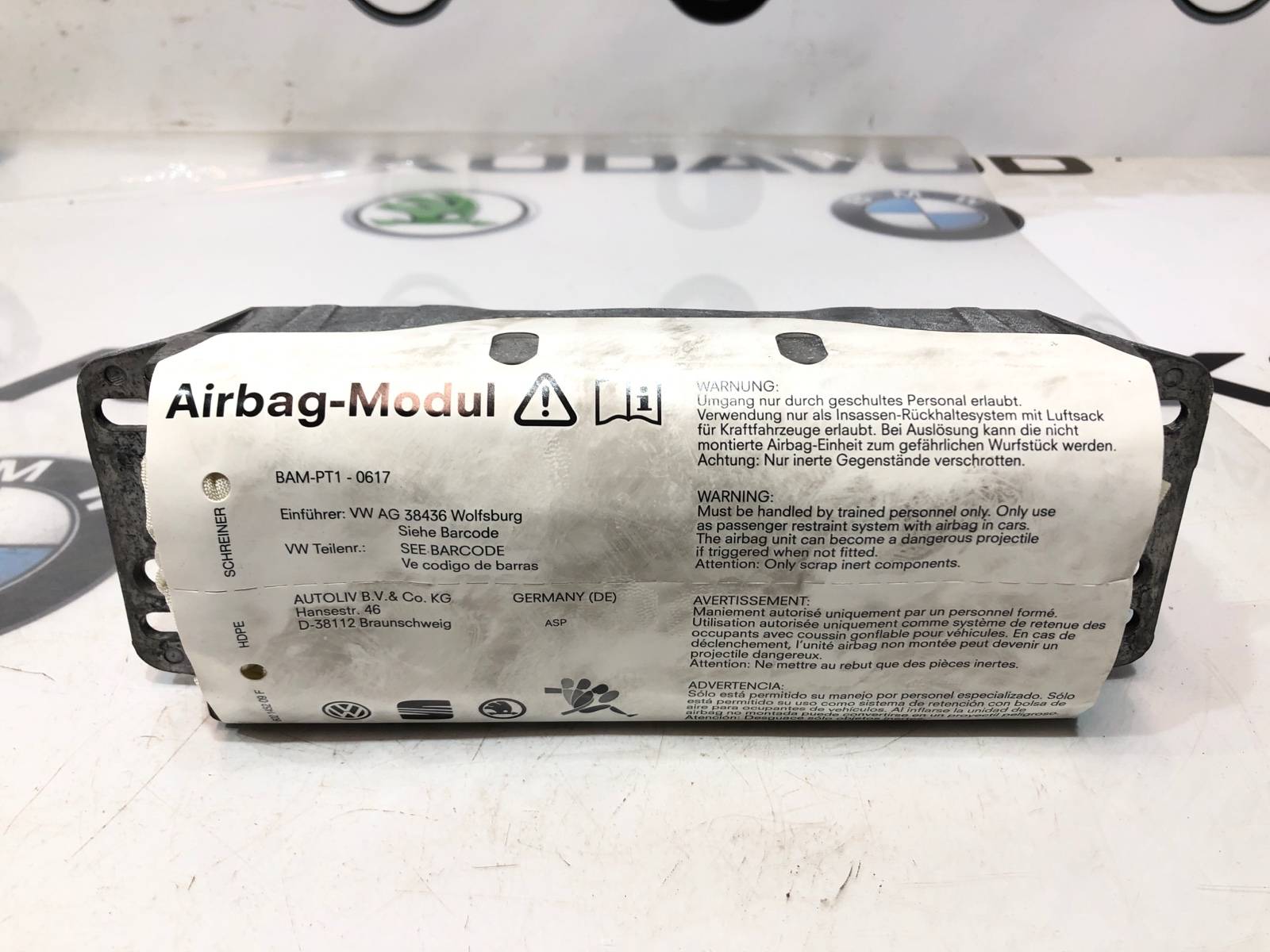 Подушка безопасности пассажира, 3500 рублей, Москва