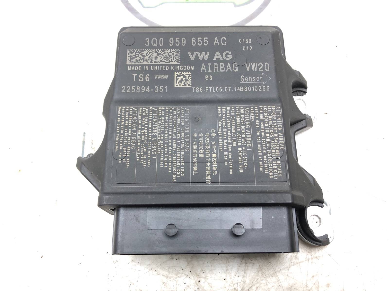 Блок управления Airbag, 2000 рублей, Москва