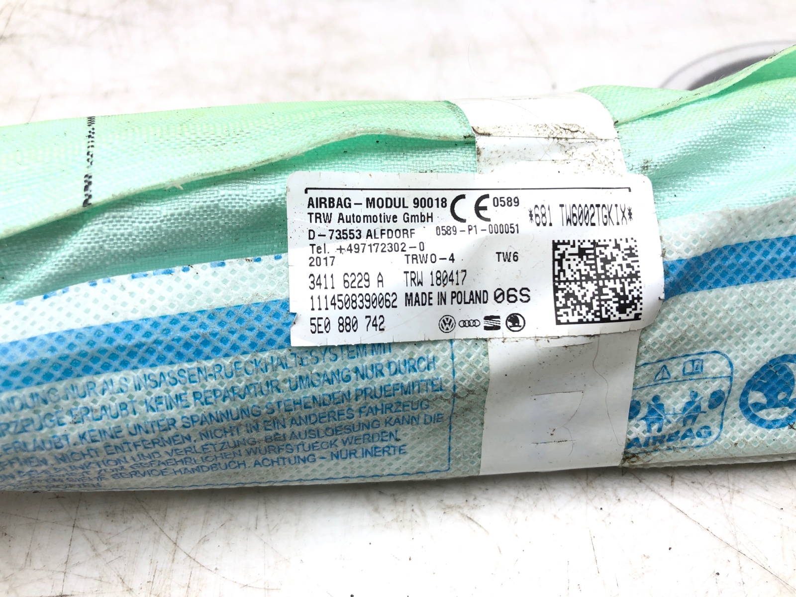 Подушка безопасности потолка шторка, 4000 рублей, Москва