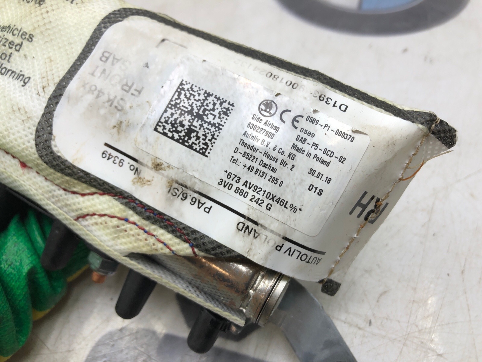 Подушка безопасности в сидение, 7000 рублей, Москва