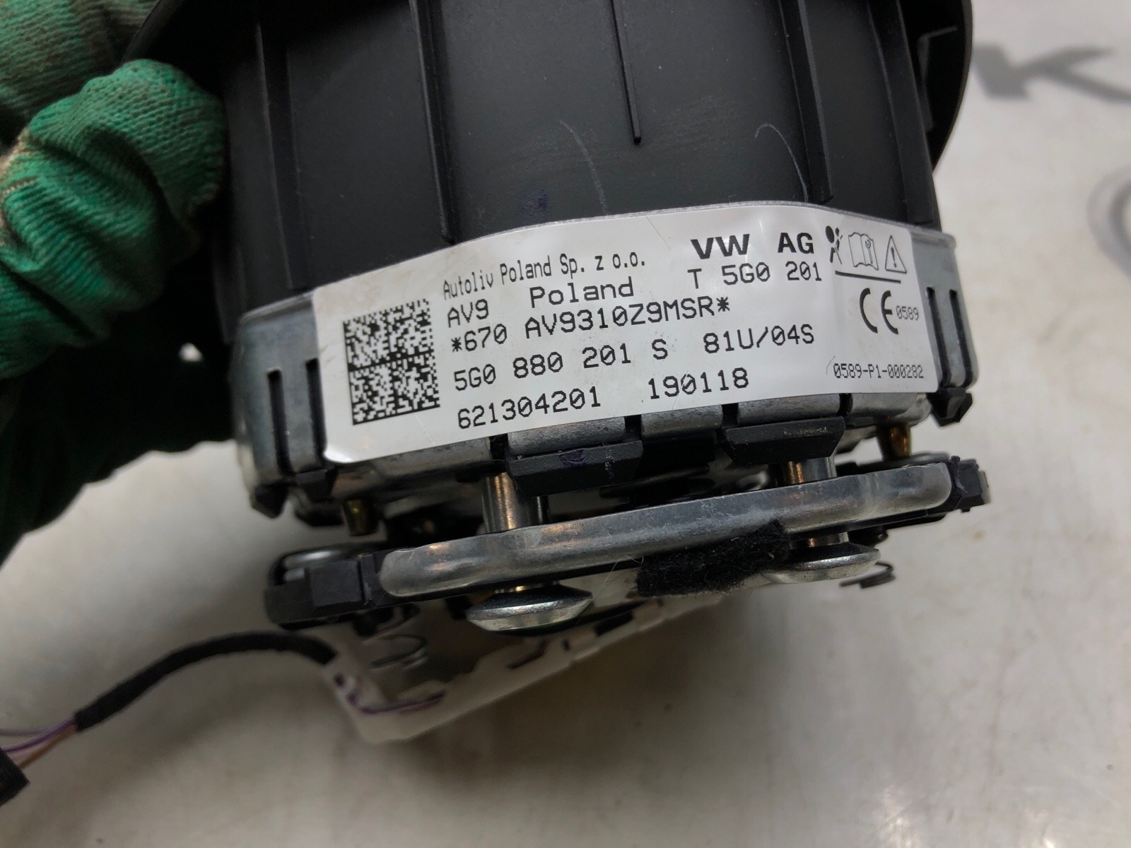 Подушка безопасности водителя, 15000 рублей, Москва