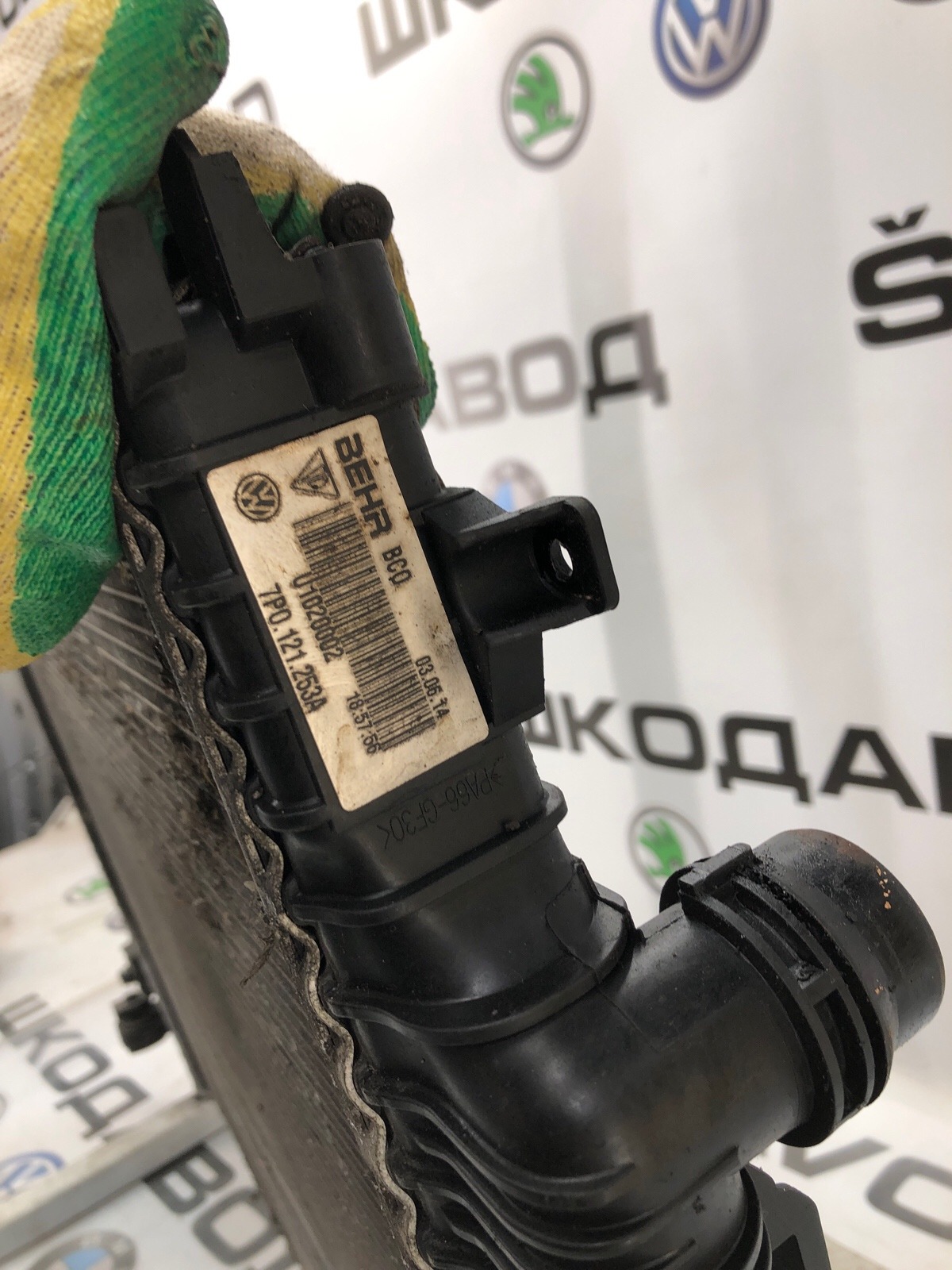 радиатор охлаждения двигателя, 12000 рублей, Москва