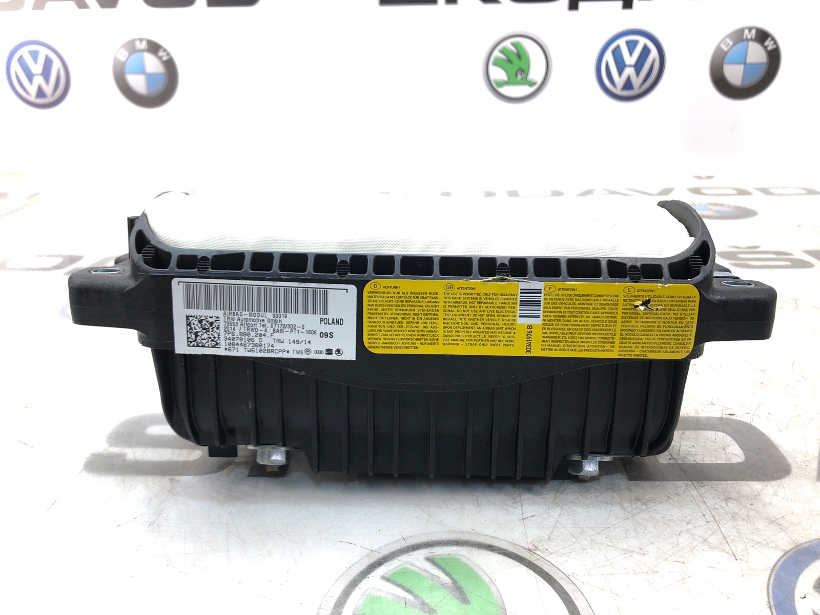 Подушка безопасности пассажира, 7000 рублей, Москва