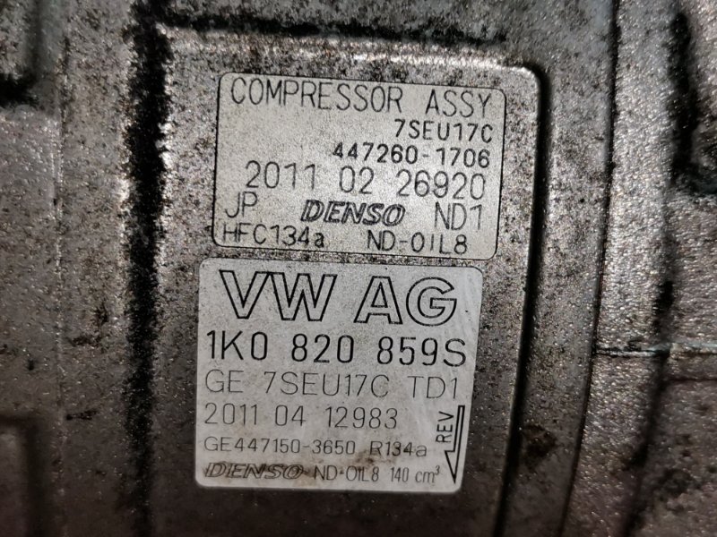 Компрессор кондиционера, 7700 рублей, Солонцы