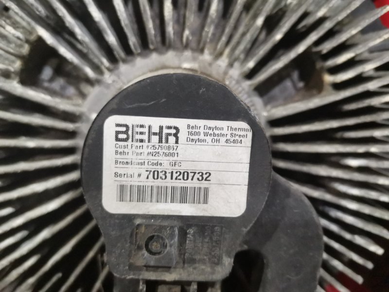 Вискомуфта вентилятора радиатора, 19000 рублей, Солонцы