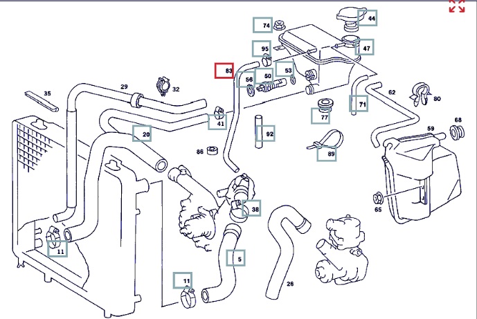 Патрубок системы охлаждения, 700 рублей, Калининград