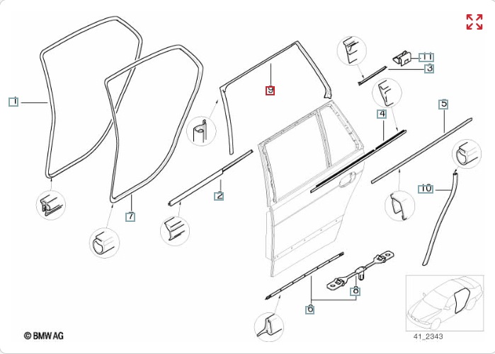 Комплект уплотнителей, 1990 рублей, Калининград