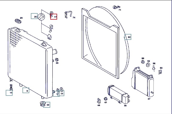 Крепление радиатора, 1200 рублей, Калининград