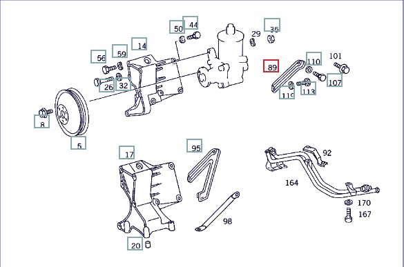 Кронштейн ГУР, 600 рублей, Калининград