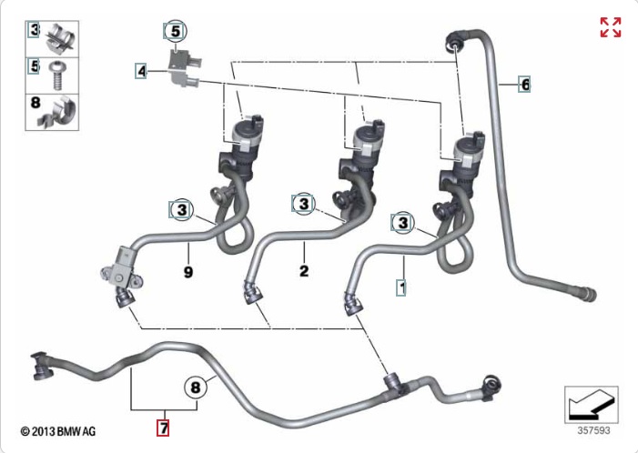 Трубка вентиляции топливного бака, 1000 рублей, Калининград