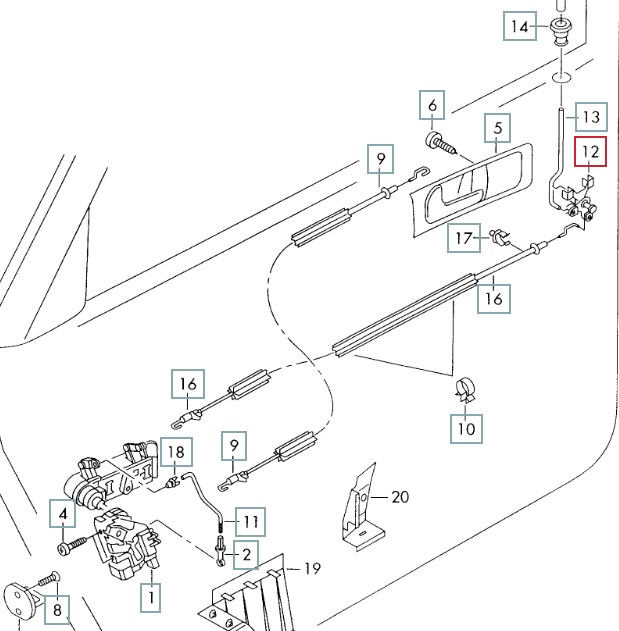 Тяги дверного замка, 600 рублей, Калининград