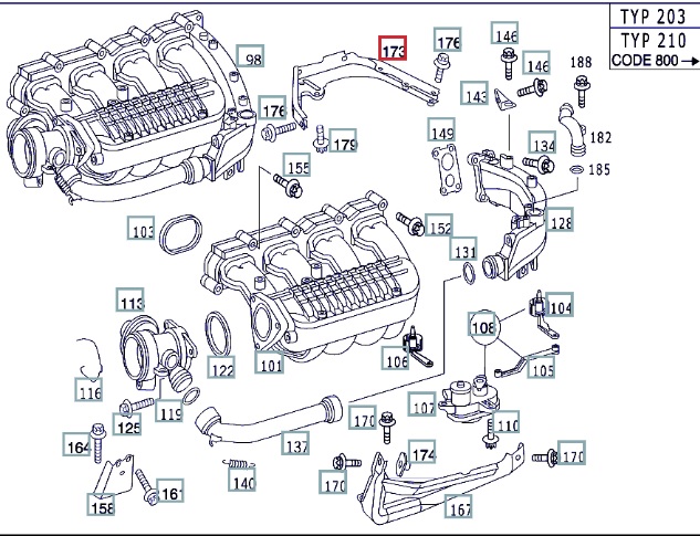 Кронштейн впускного коллектора, 1000 рублей, Калининград