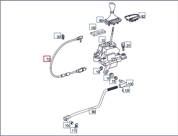 Трос переключения акпп, 1000 рублей, Калининград