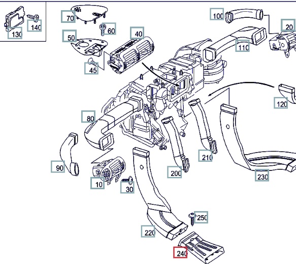 Воздуховод салона, 500 рублей, Калининград