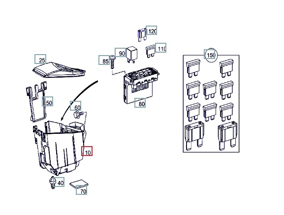 Корпус блока предохранителей, 1200 рублей, Калининград