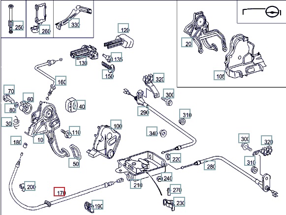 Трос ручника, 2100 рублей, Калининград