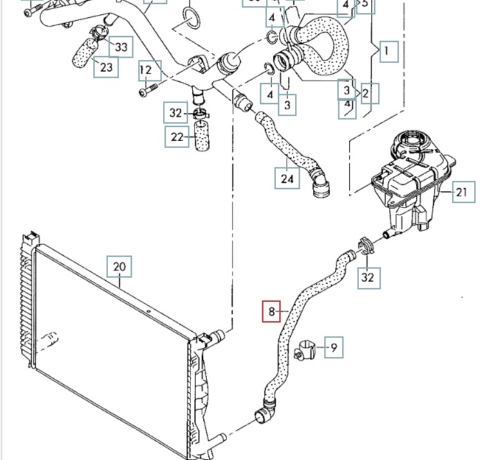 Патрубок радиатора, 1400 рублей, Калининград