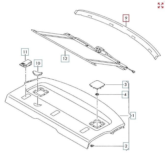 Обшивка багажника, 1300 рублей, Калининград